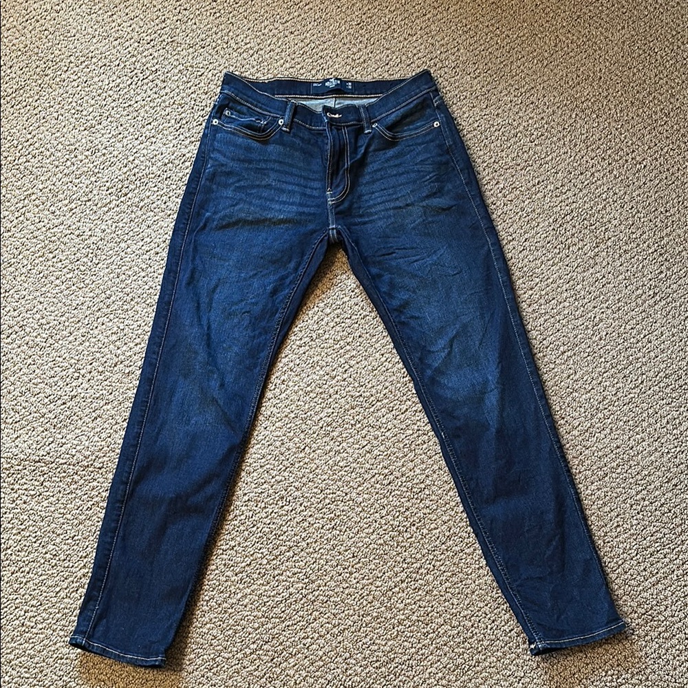 Slim Indigo Blue Jeans